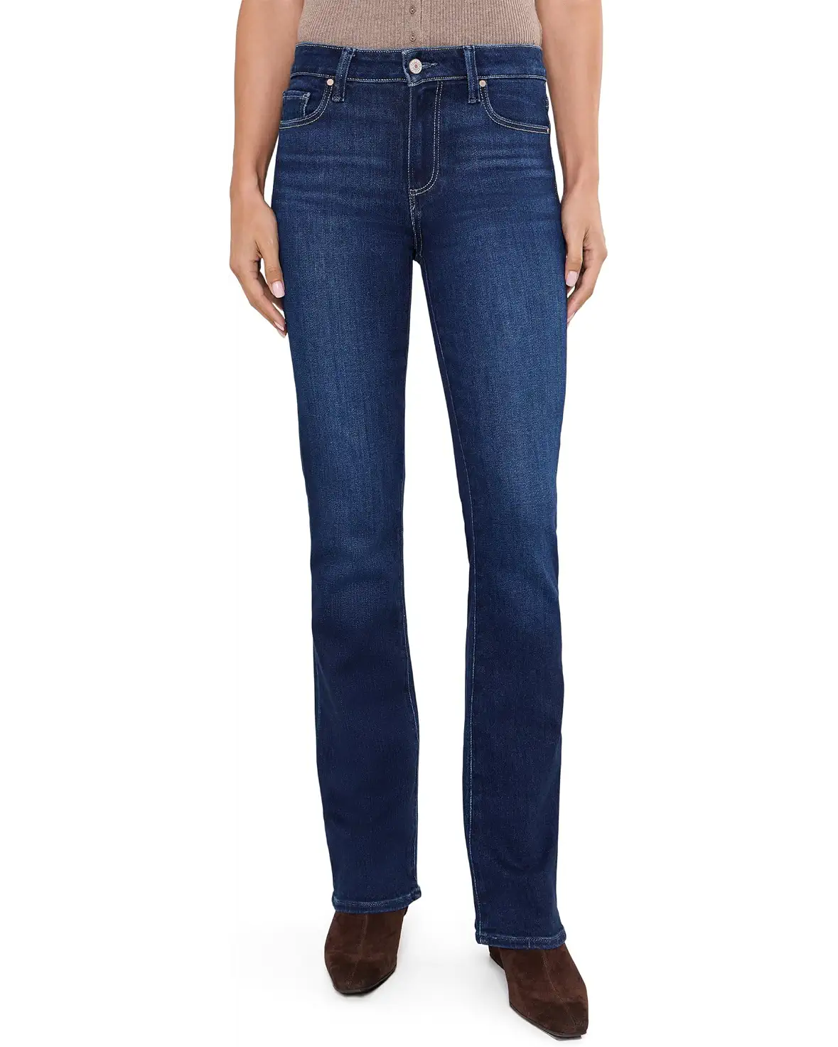 Paige high rise Manhattan Bootcut Straight A