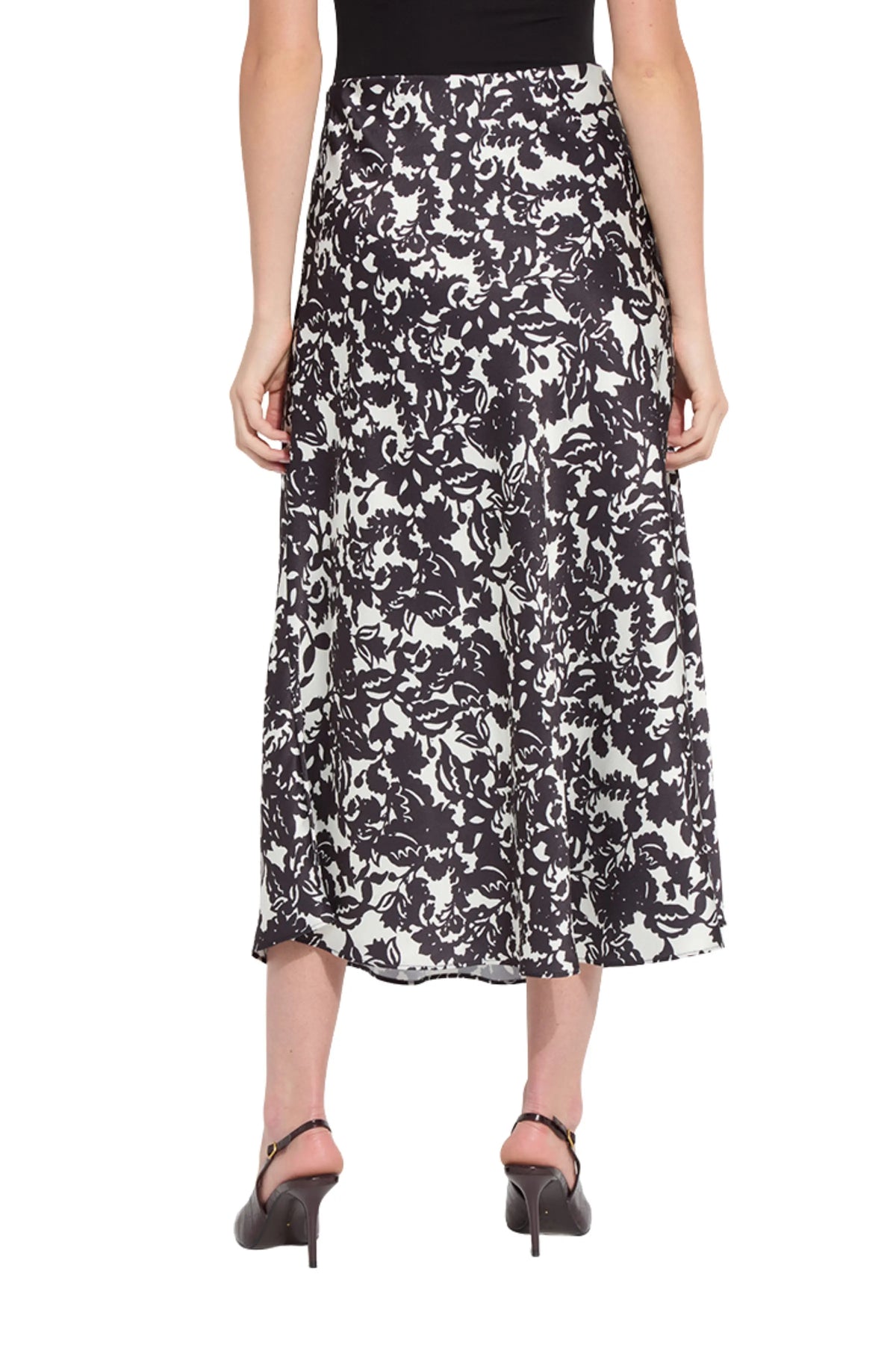 Lysse Evan Crystal Embellished Bias Skirt