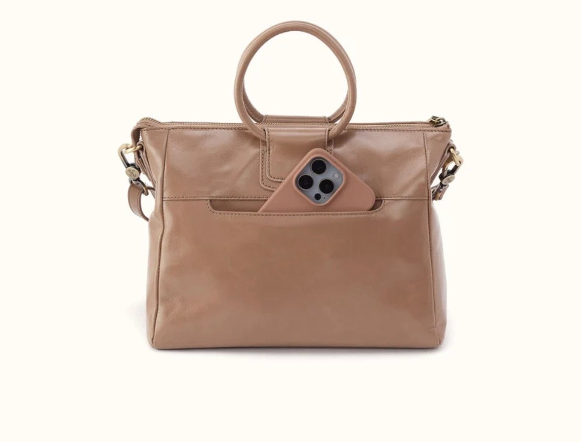 Hobo Sheila Medium Satchel Woodsmoke