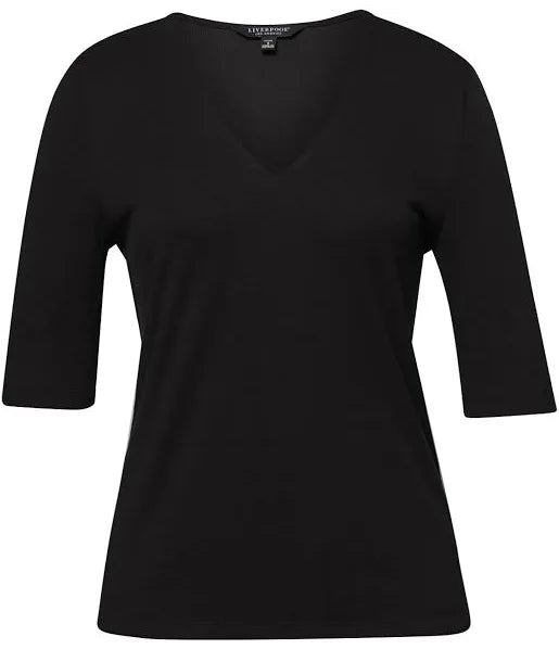 Liverpool Double Layer Deep V Neck