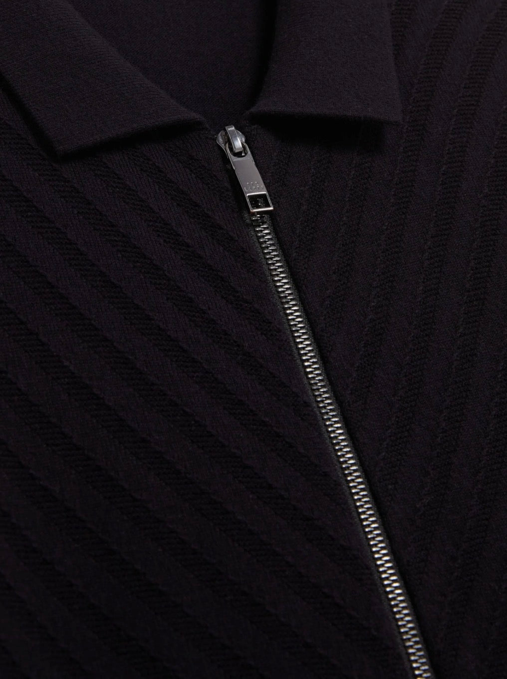 Ted Baker Lysand Chevron Stitch Zip Through