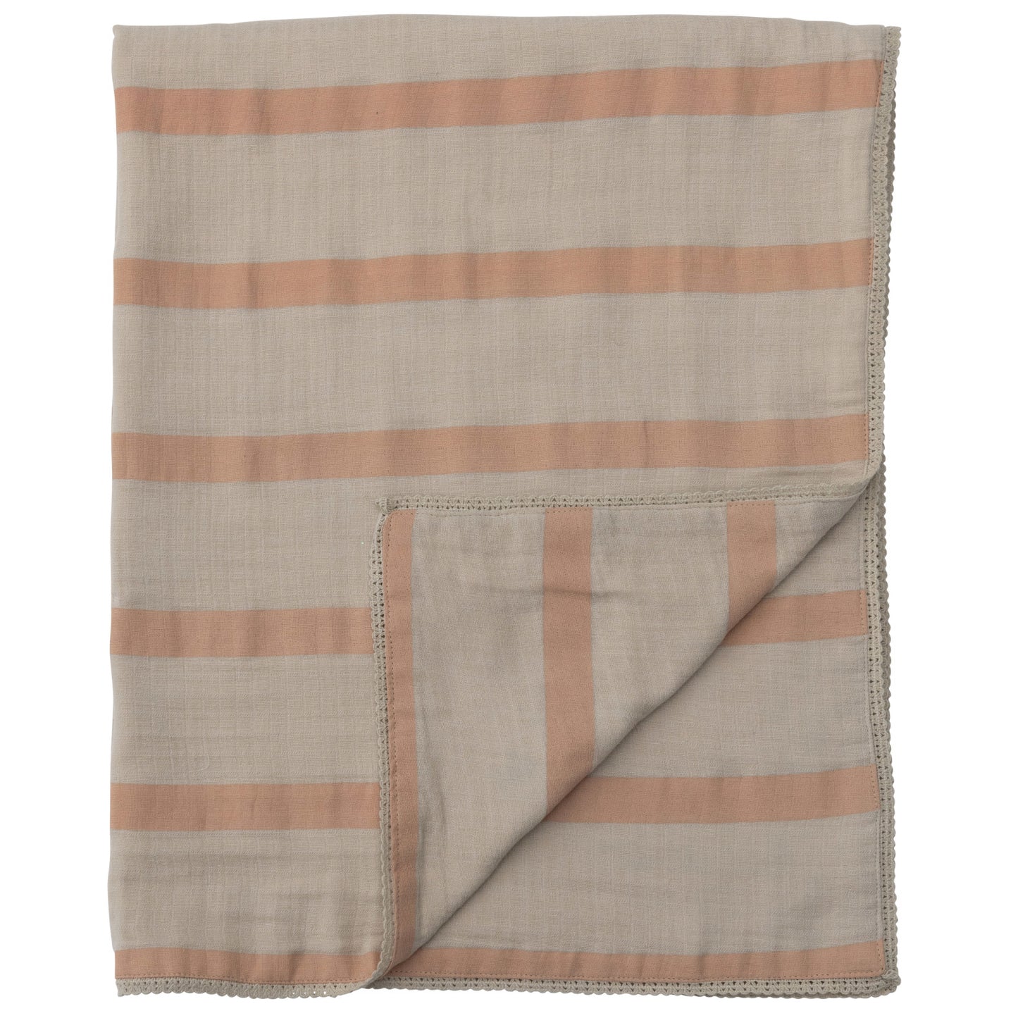 Creative Coop Cotton Baby Blanket