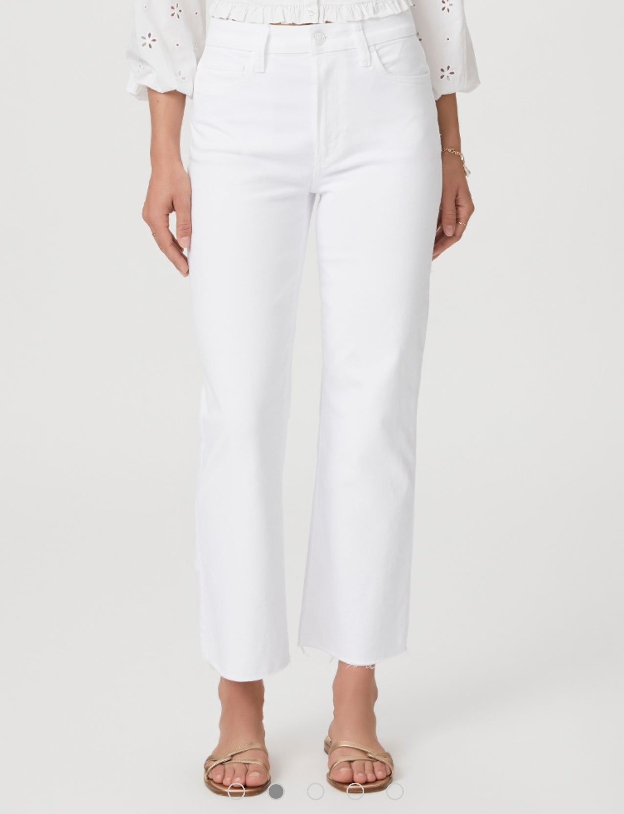 Paige Courtney Seam Crisp White