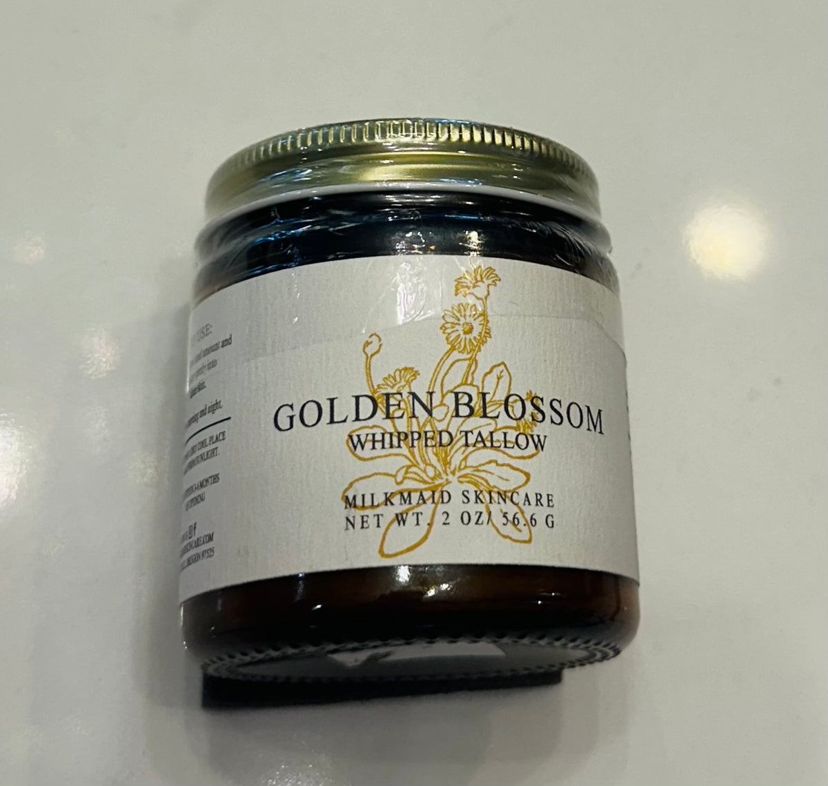 Milkmaid Skincare Golden Blossom Whipped Tallow 2oz