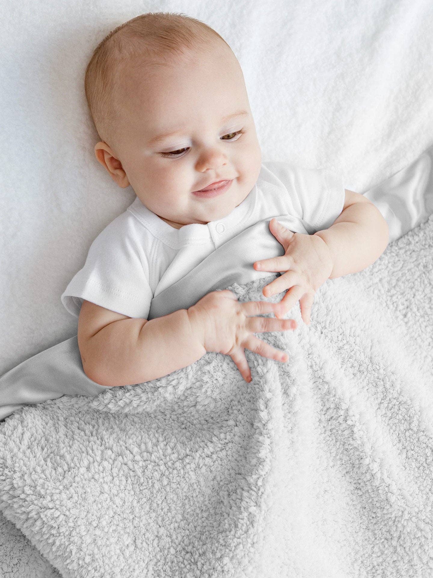 Chenille Baby Blanket: Unboxed / Pink