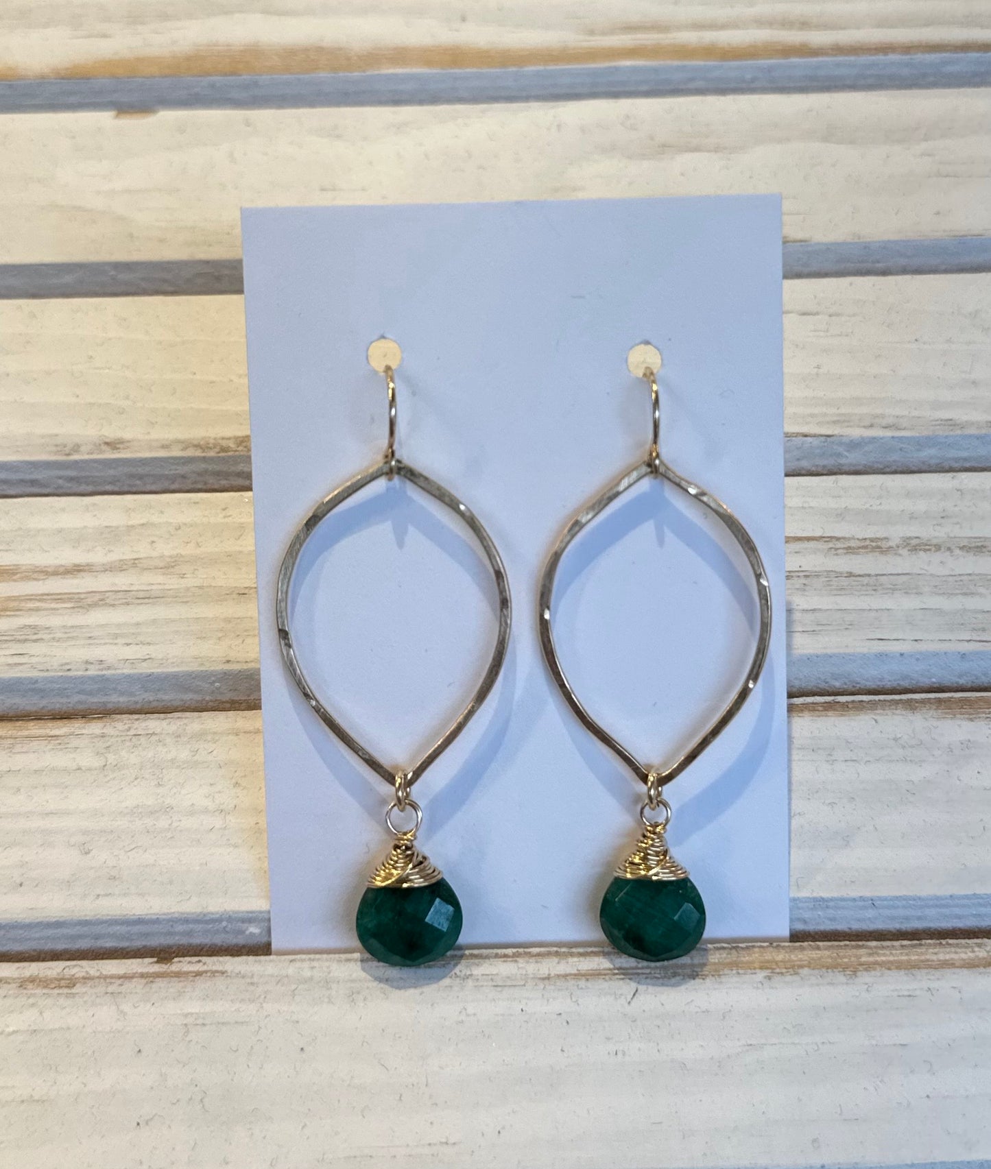 Forge And Fire Layla One Leaf Earrings