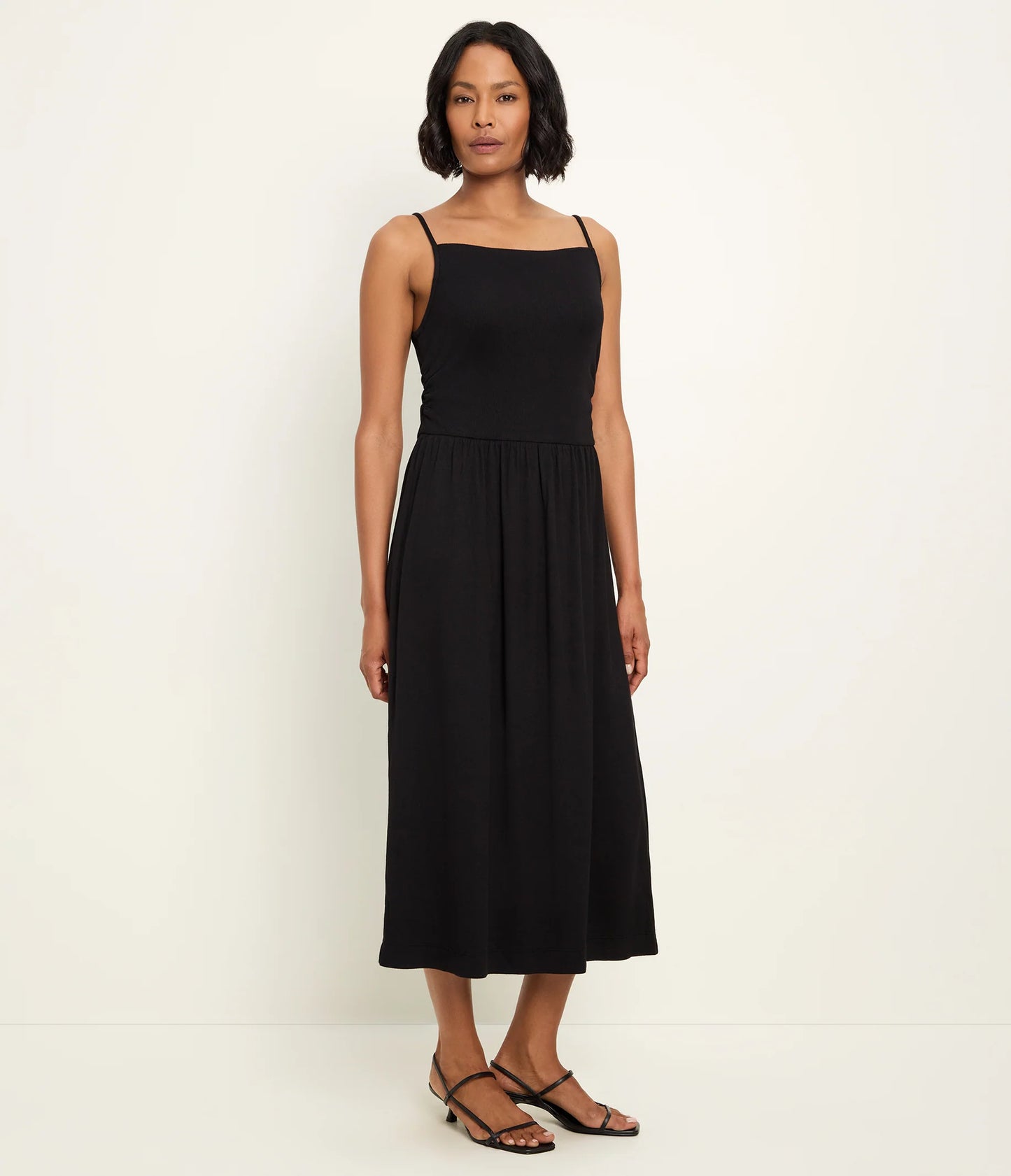 Michael Stars Matilda Square Neck Midi Dress