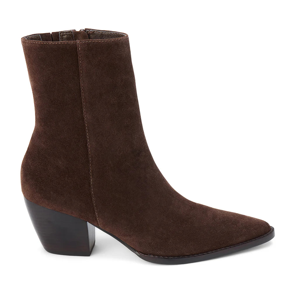 Matisse Caty Ankle Boot Chocolate Suede