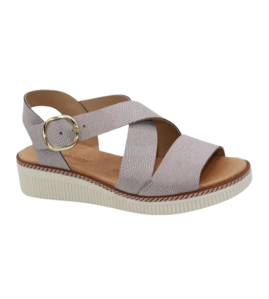 Eric Michael Khloe Sandal In Beige