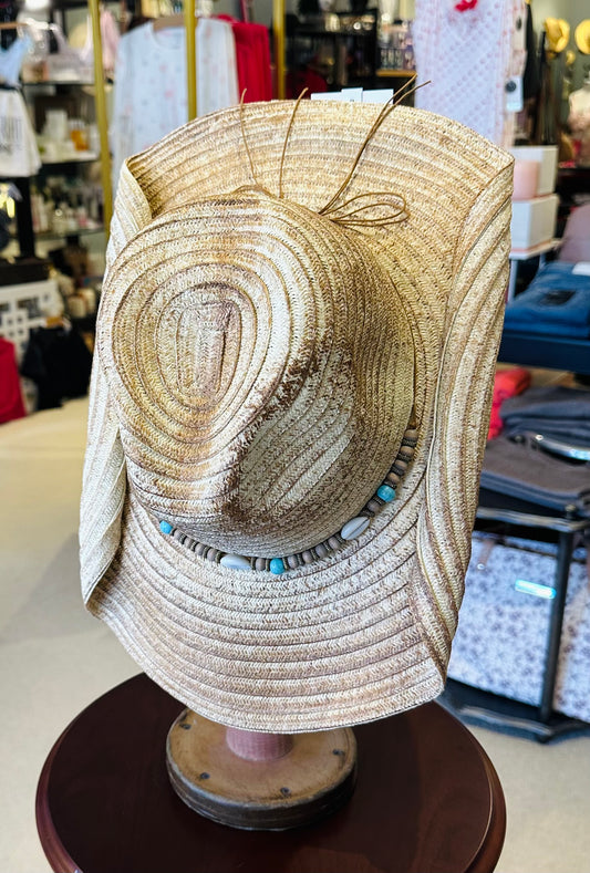 San Diego Hat Company Elena Straw Cowboy Hat