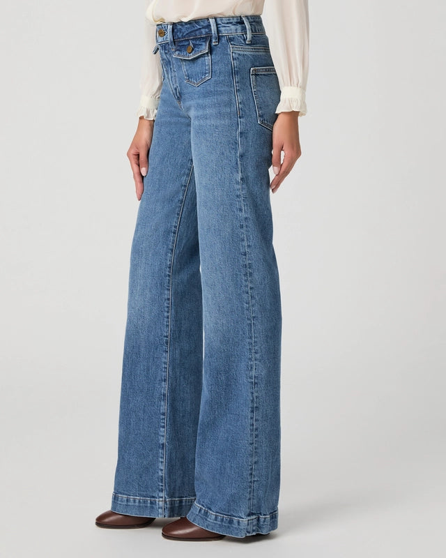 Paige Leenah Slim Wide W/Patch Pockets
