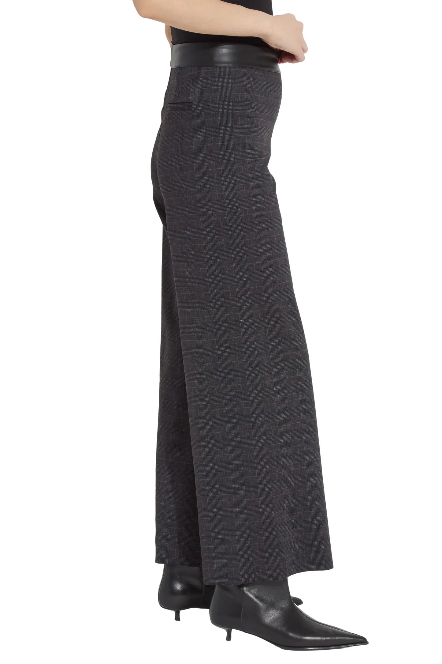 Lysse High Waist Wide Leg Ponte Pant
