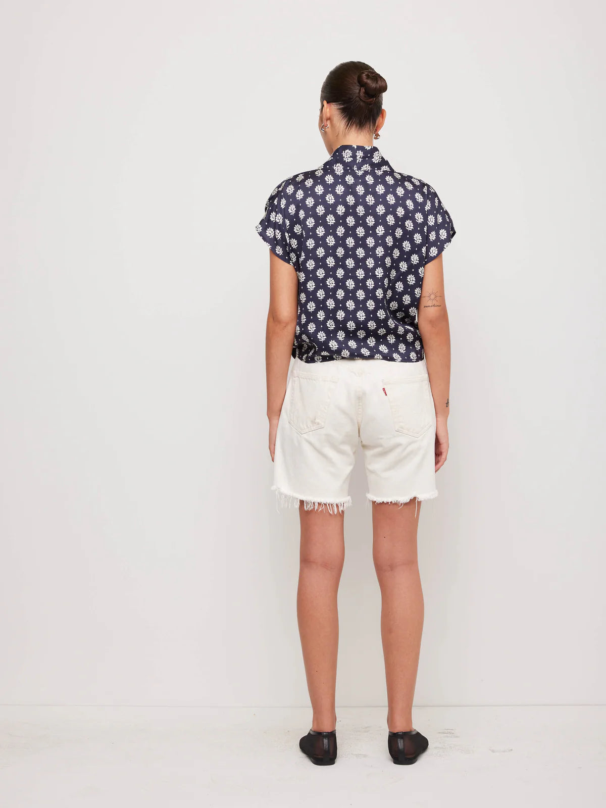 Fifteen Twenty Maria Tie-Front Top