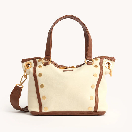 Hammitt Daniel Medium Courtyard Cream/Brushed Gold