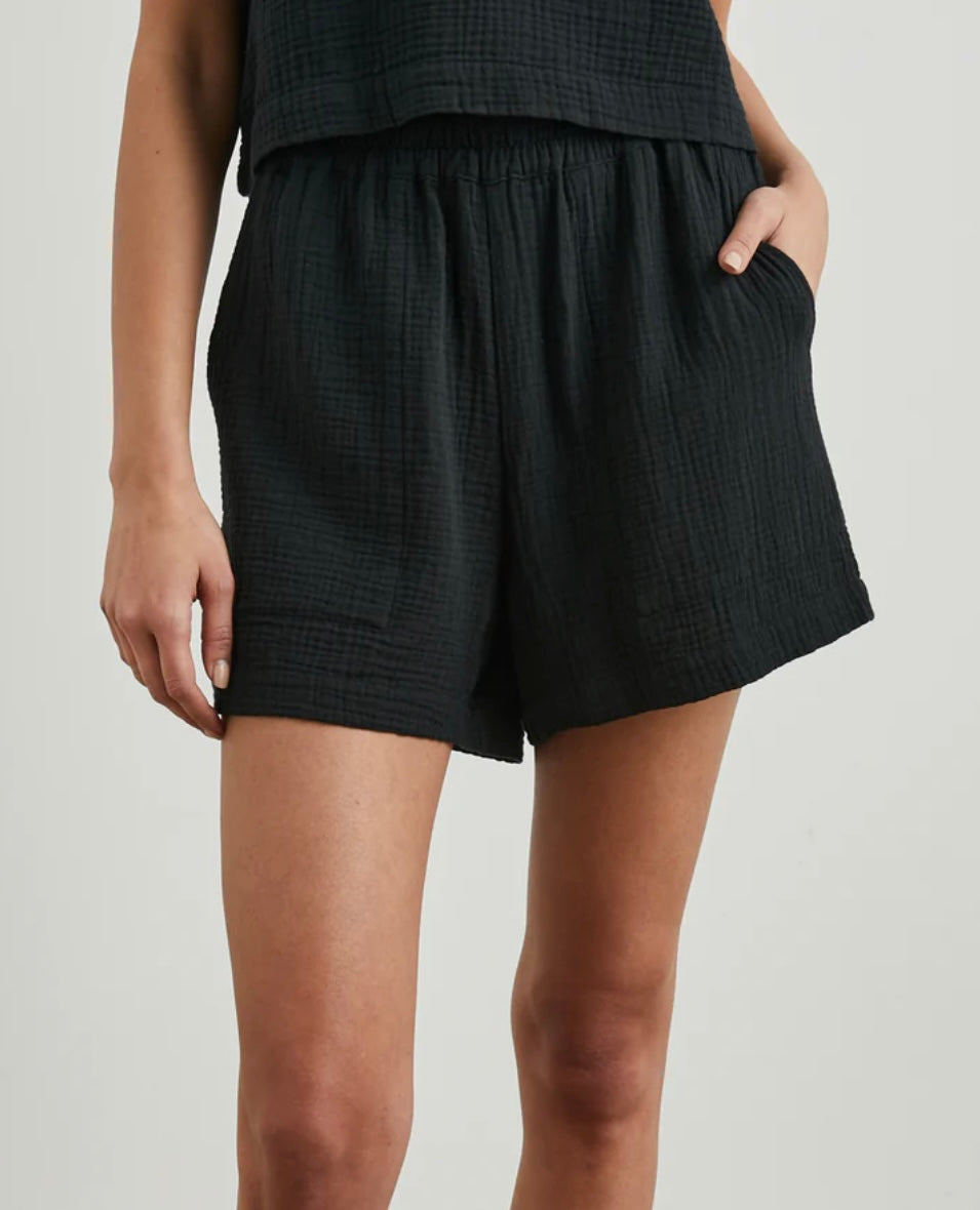 Rails Leighton Short Black Xs