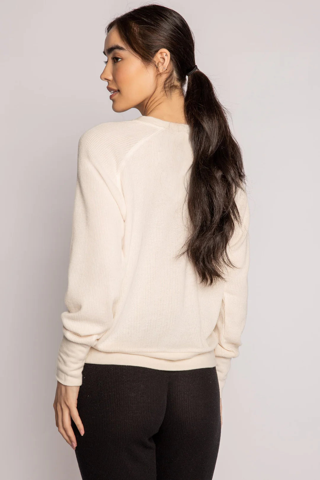 PJ Salvage Textured Essentials L/S Top