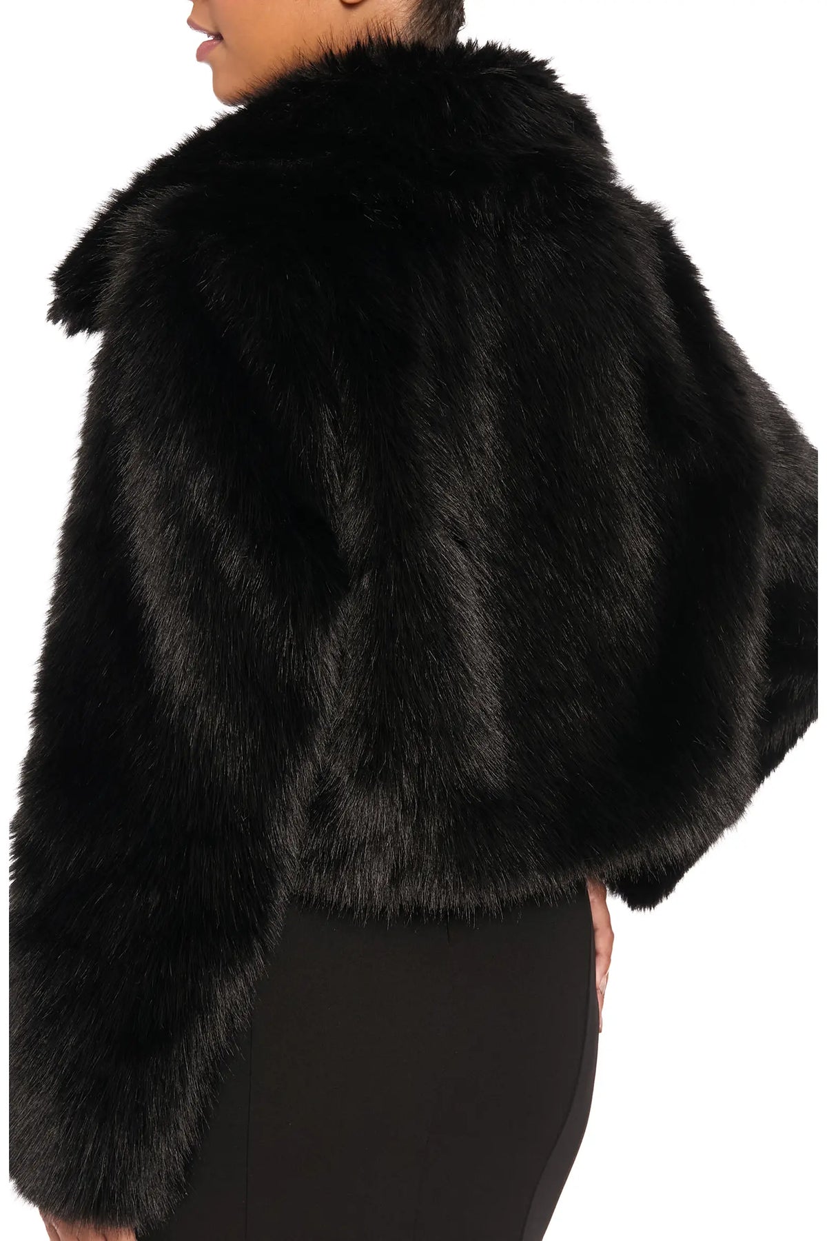 Maggy London Faux Fur Jacket