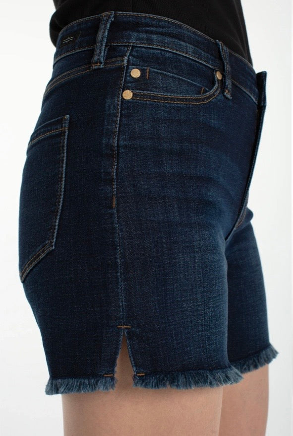 Liverpool Vickie Fray Hem Short