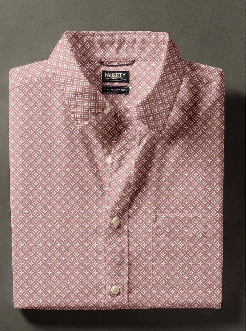 Faherty Men’s SS Movement Monterey Shirt