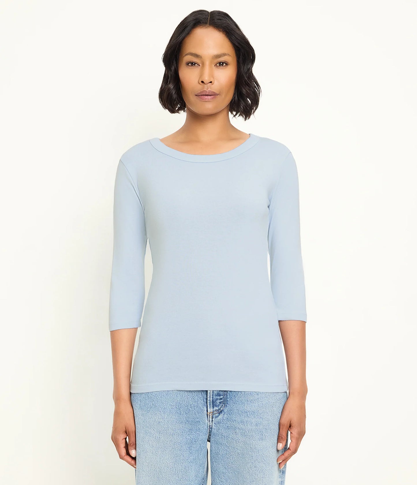 Michael Stars Dot 3/4 Sleeve Tee