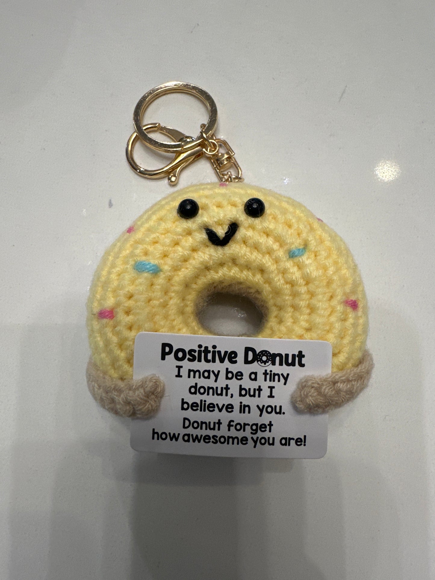 Inspirational Animal Knitted Key Chain