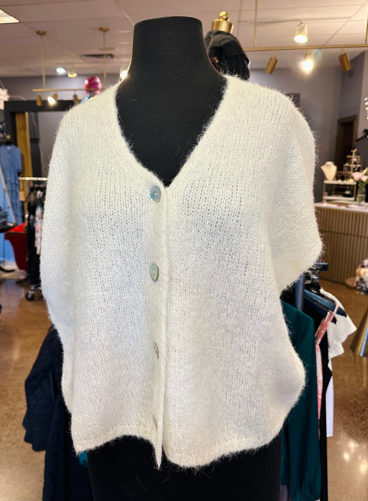 Esqualo Sleeveless Cardi