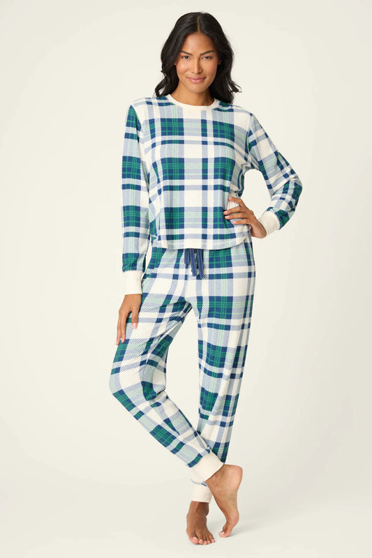 PJ Salvage Cozy Life Plaid Set