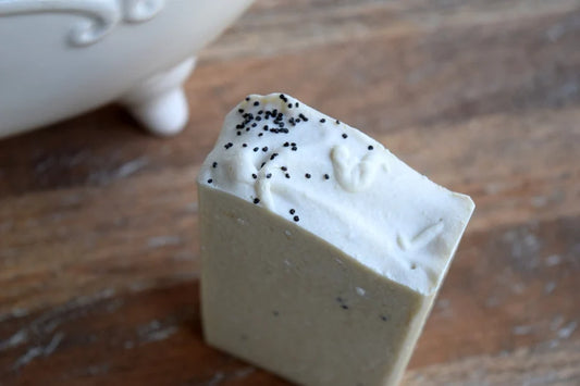 Sudsy Goat Poppy Mint Soap