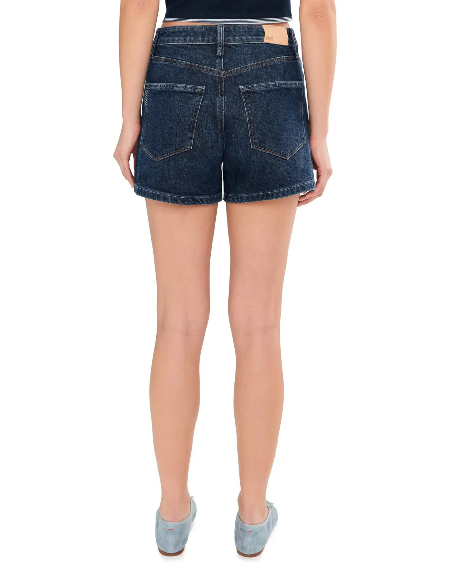 Paige Dani Short W/Seamed Belt Loops Visage