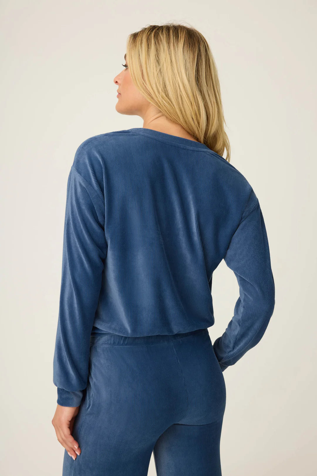 PJ Salvage Craving Corduroy V-Neck Top