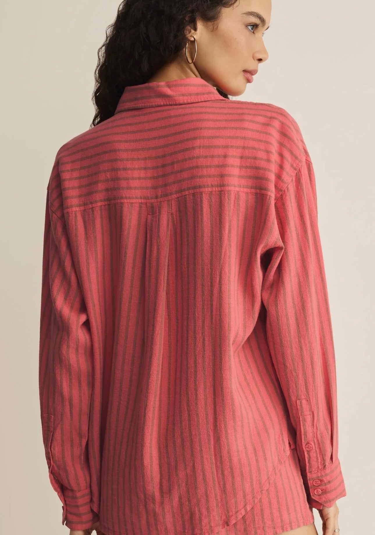 Zsupply The Perfect Striped Linen Top