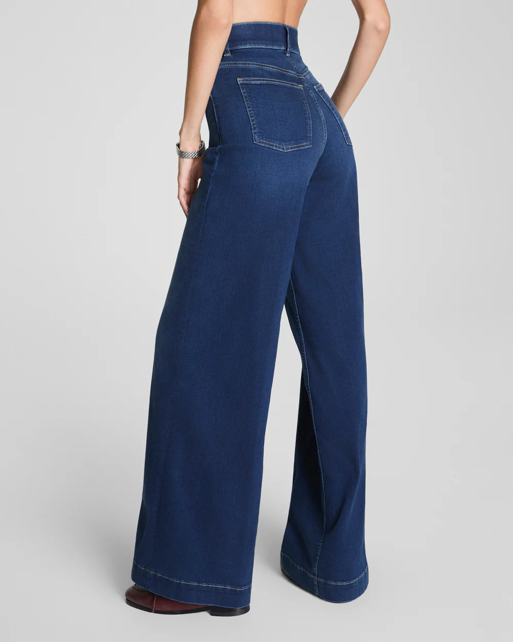 Spanx Wide Leg Jeans Poseidon