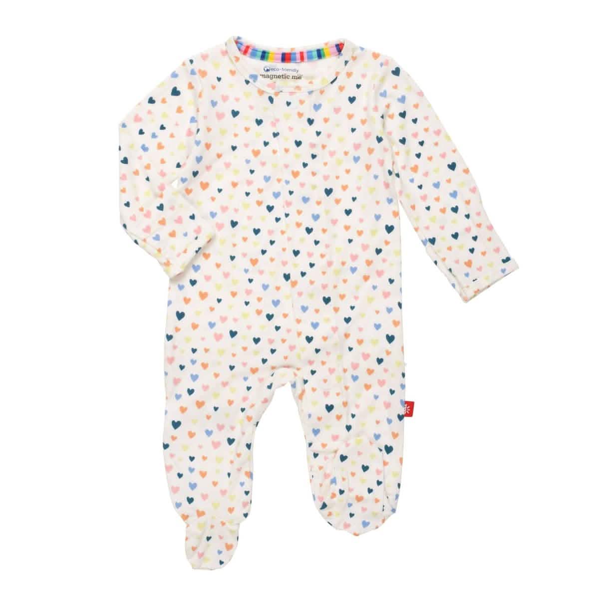 Magnetic Me Love At First Sight Ruffle Butt Footie