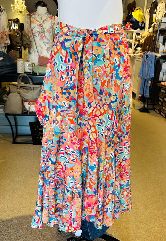 Tolani Miri Skirt In Pebbles