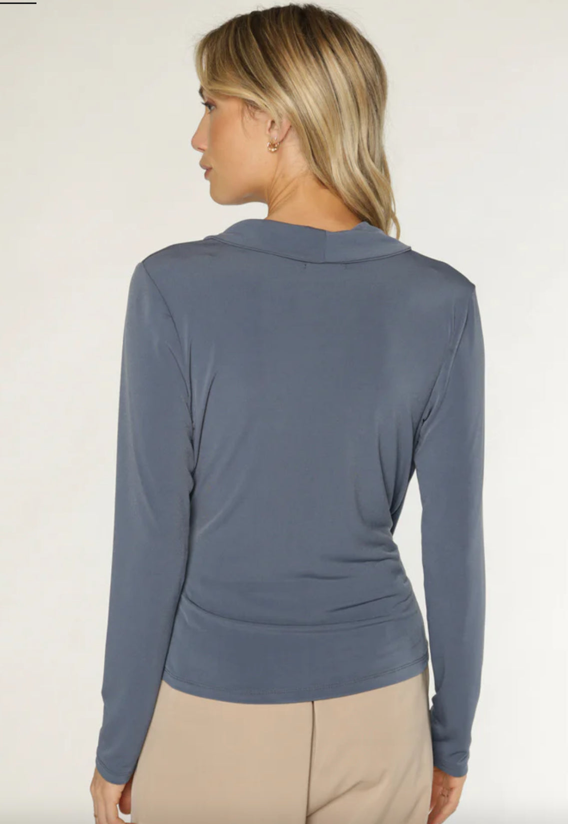 Matty M Prescott Draped Top