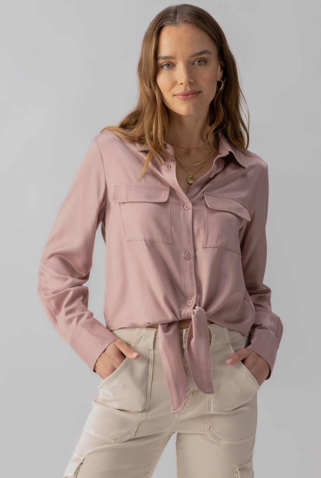 Sanctuary Lifetime Shirt Smokey Rose