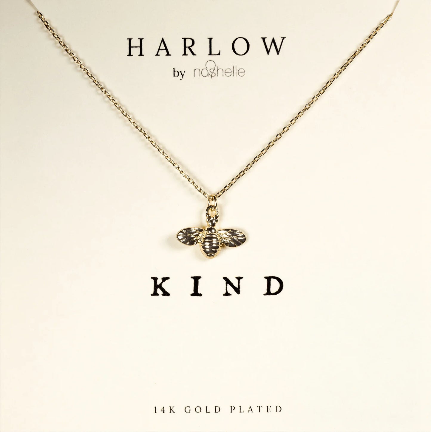 Nashelle Harlow Bee Necklace