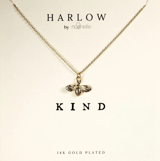 Nashelle Harlow Bee Necklace
