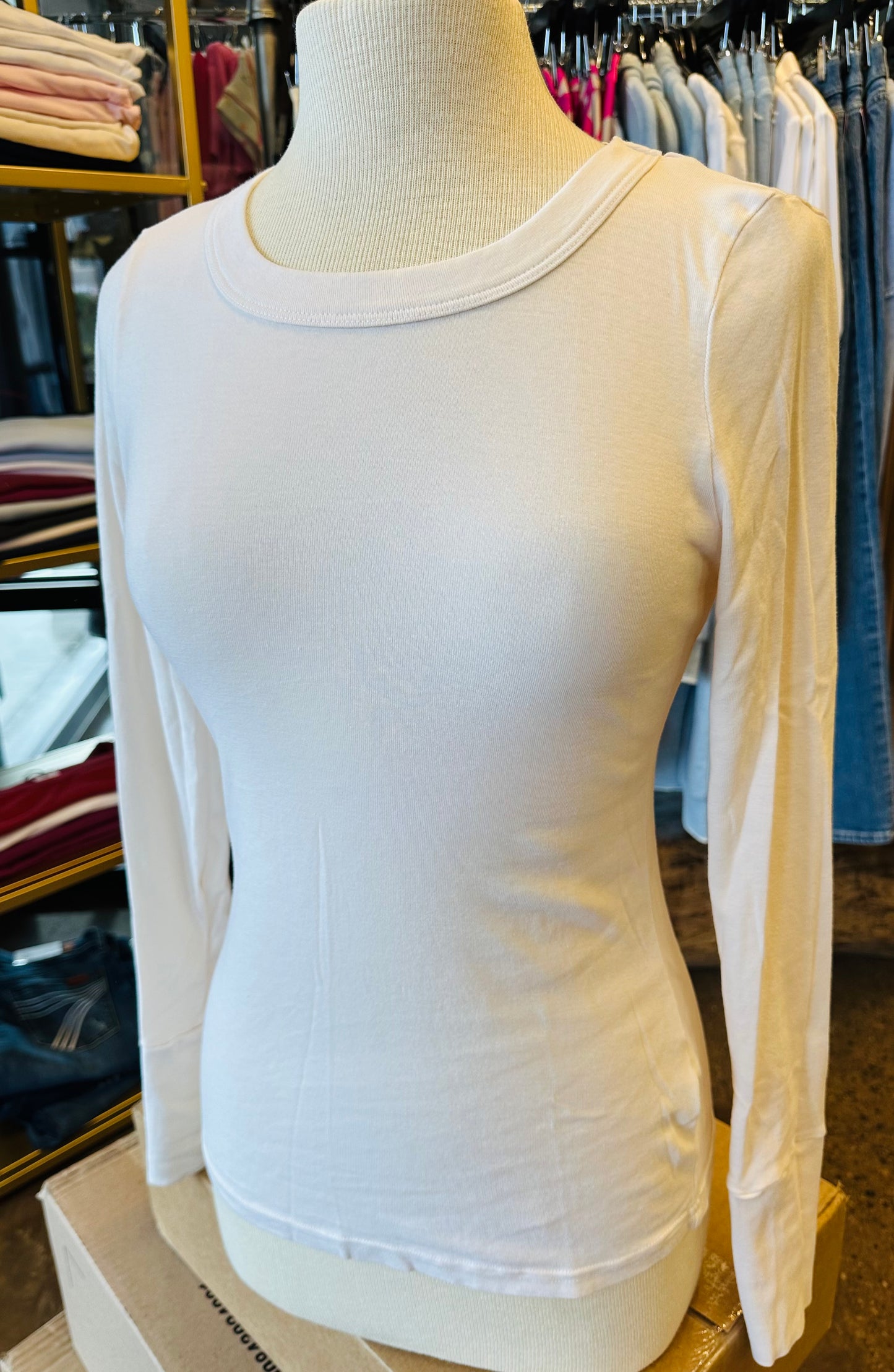 Michael Stars Kelso Long Sleeve Crew