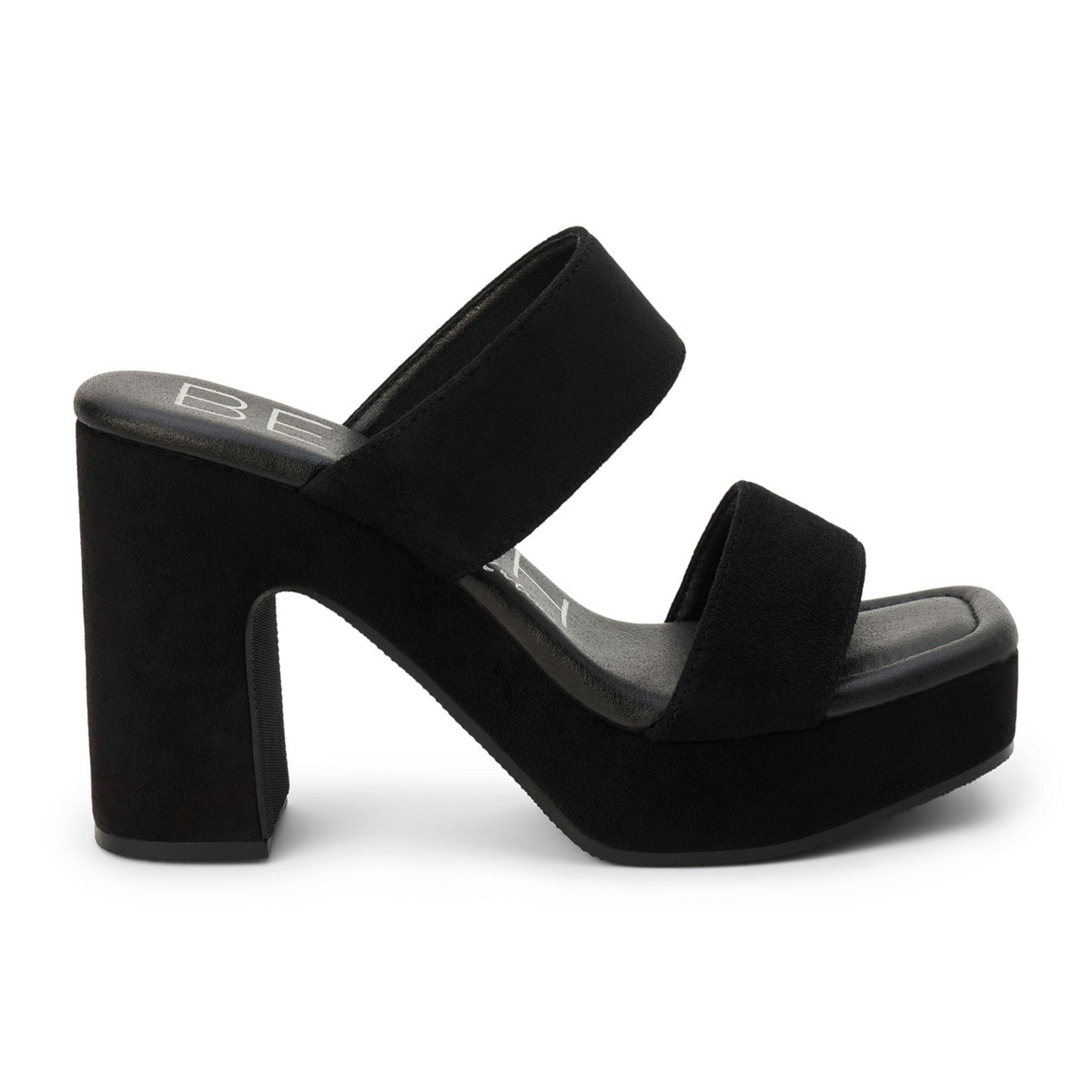Matisse Gem Platform Heel Ebony