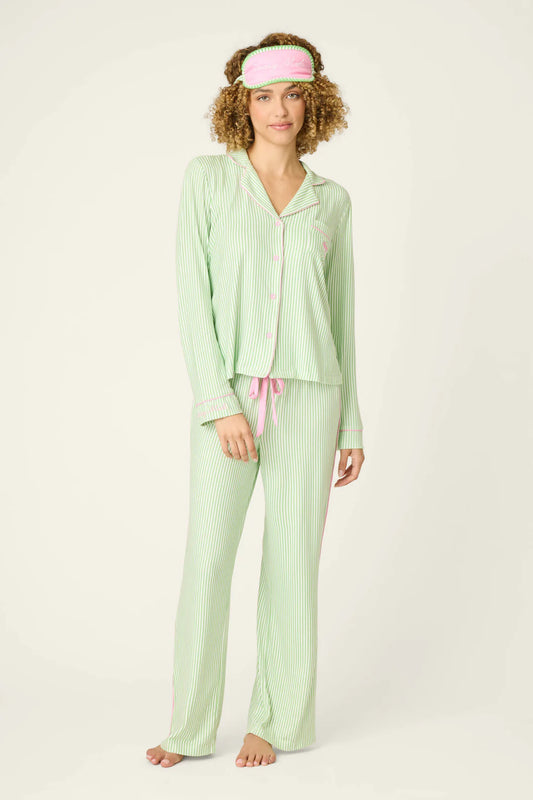 PJ Salvage Pupcation Palms Kiwi Pj Set