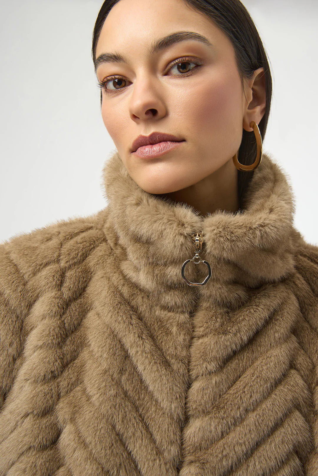 Joseph Ribkoff Faux Fur Vest