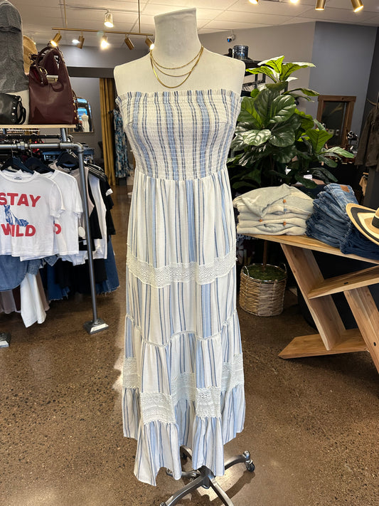 Angie Strapless Maxi Dress