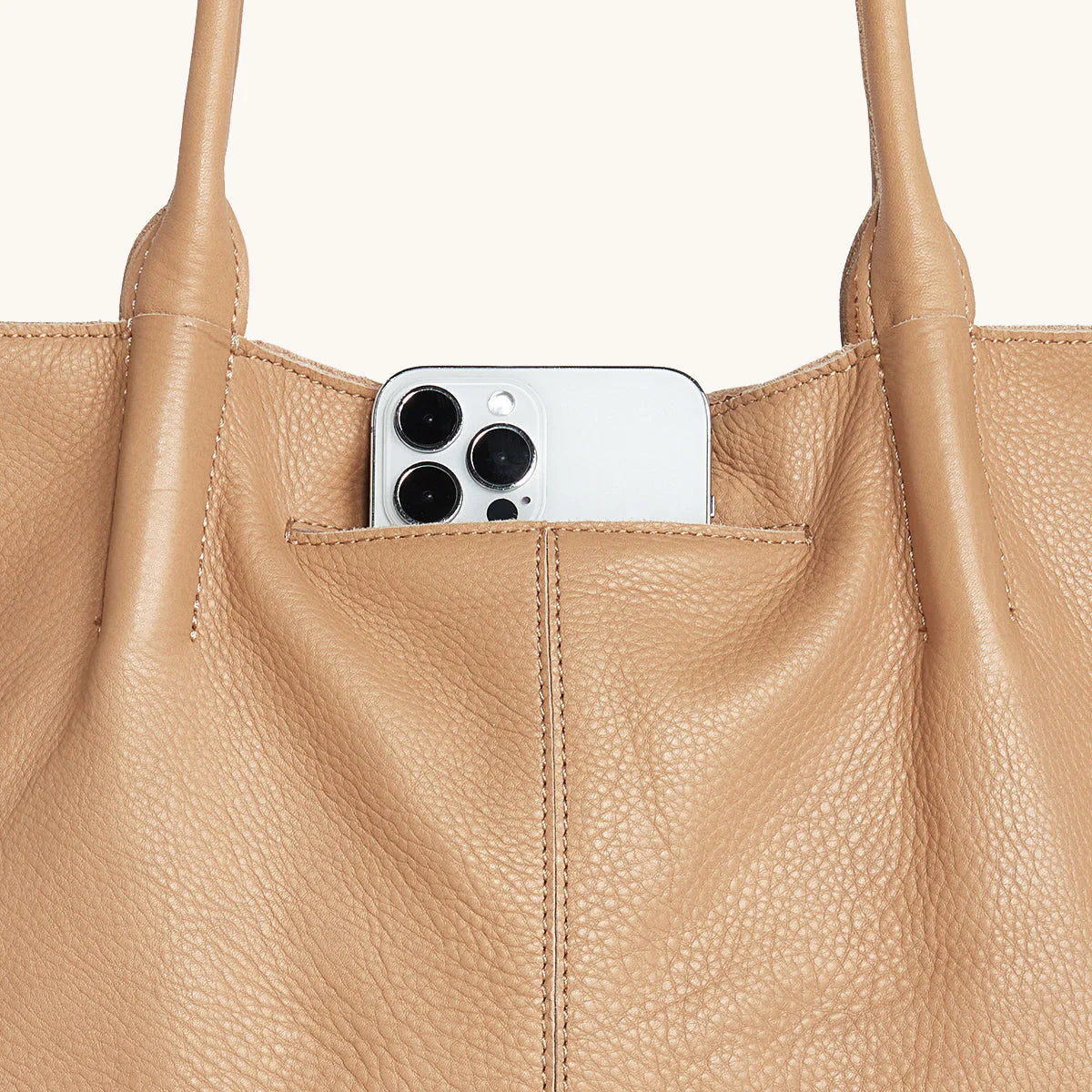 Hammitt Oliver Zip Toast Tan