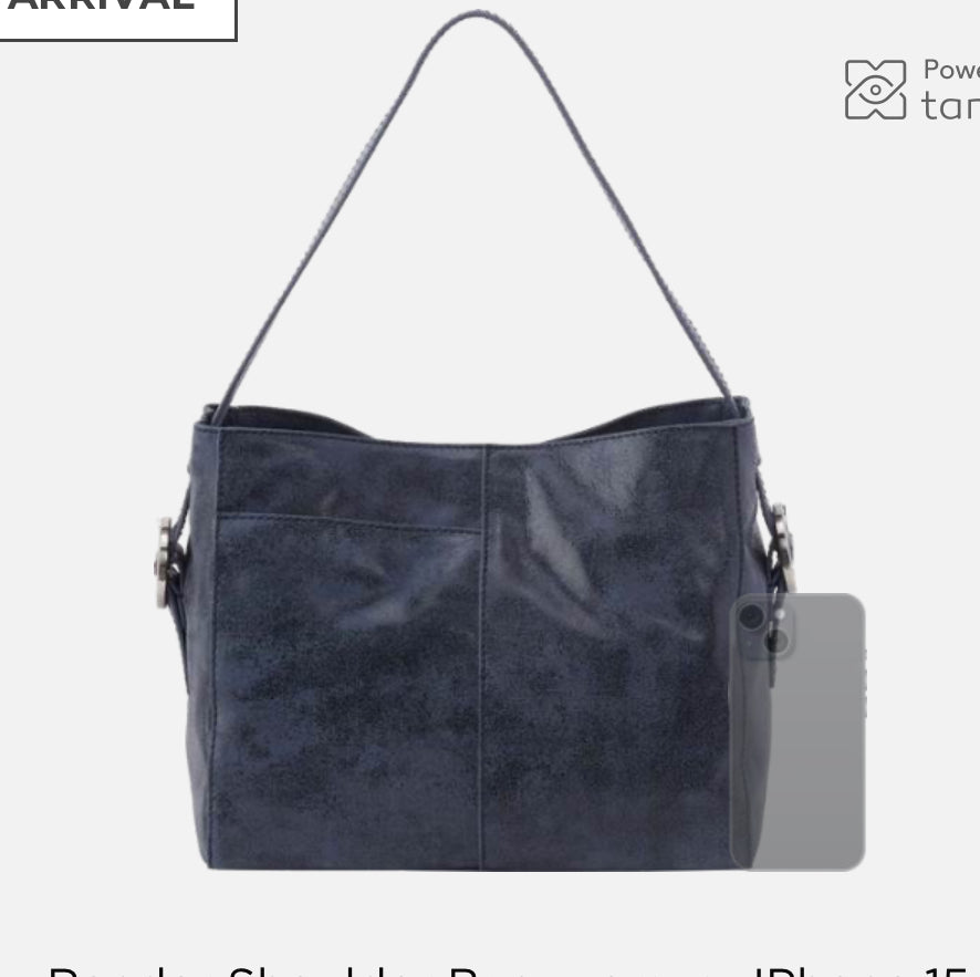 Hobo Render Buffed Leather Indigo Sky