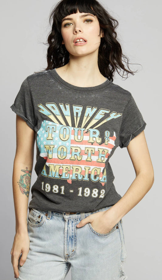 Recycled Karma Journey Tour Burn Out Graphic Tee