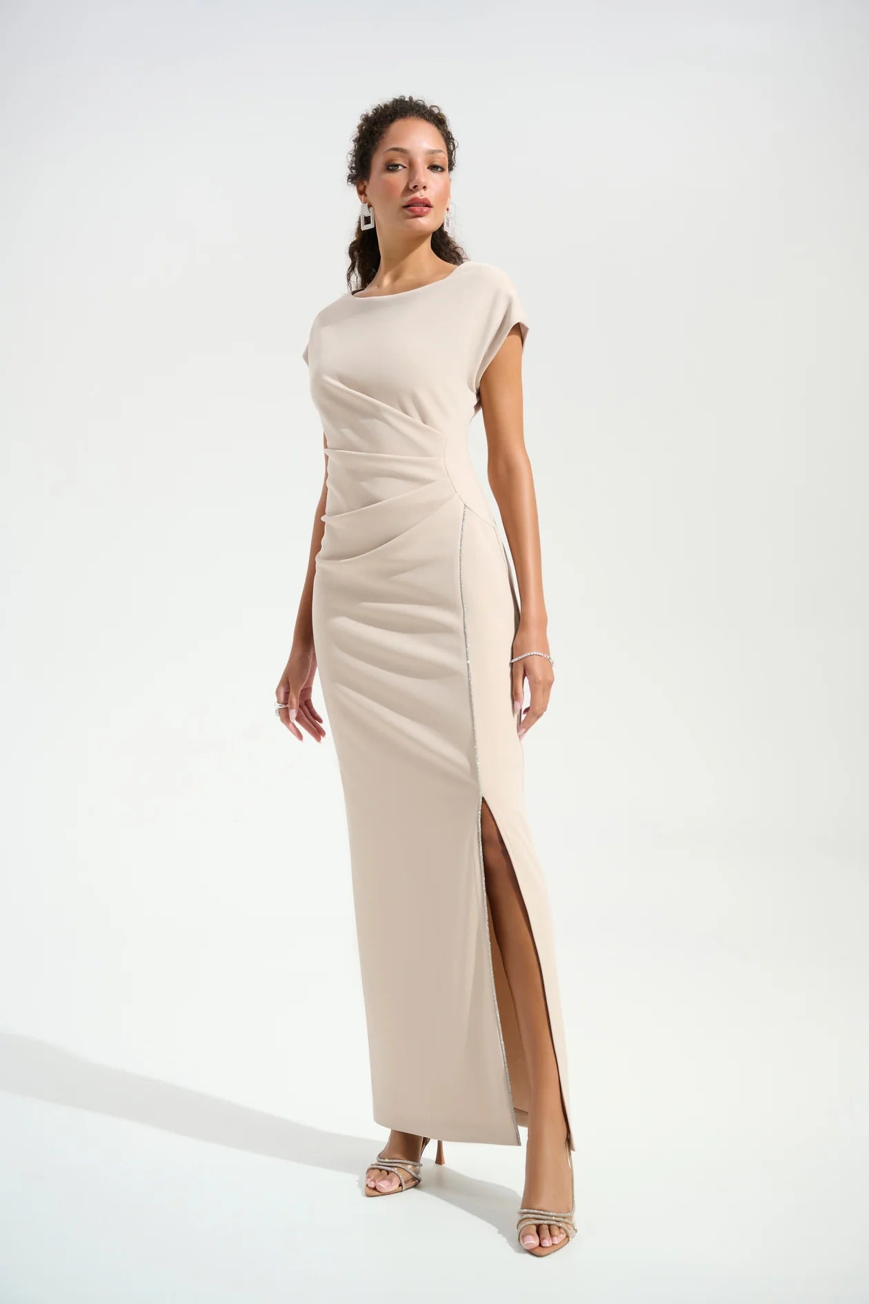Joseph Ribkoff Maxi Dress W/Sparkle Detail
