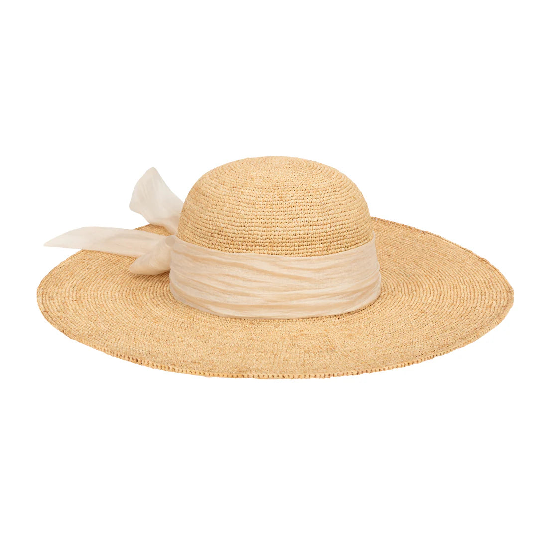 San Diego Hat Co. Lily Raffia Sun Hat