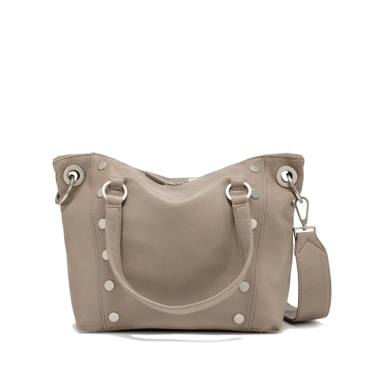 Hammitt Daniel Med-Pewter Pebble-BS