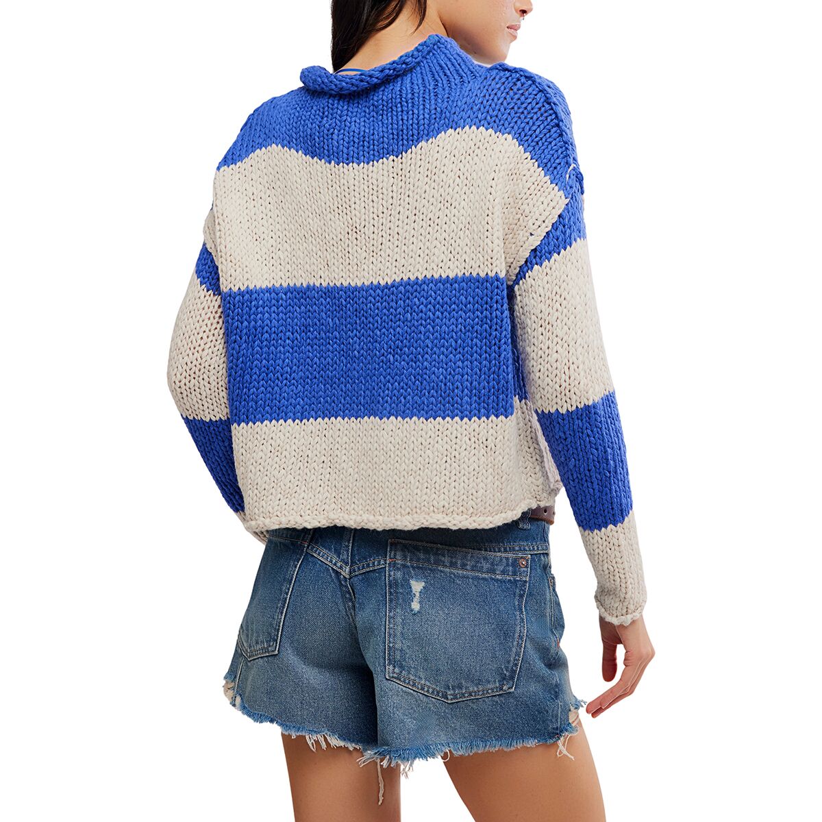 Free People Opal Rugby Stripe Sweater